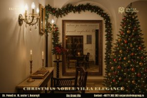 Decoratiuni de Craciun în stil interbelic: Eleganța nobiliară dezvăluită de Eko Group Vila